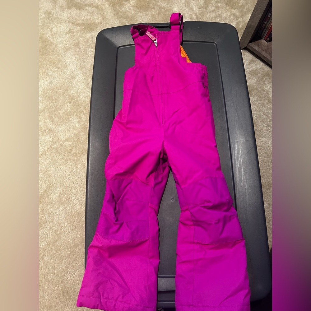Lands' End Kids' Pink Snow Bib